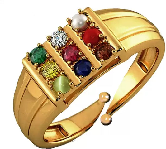 Authentic Navratna Ring Heavy  Original Quality